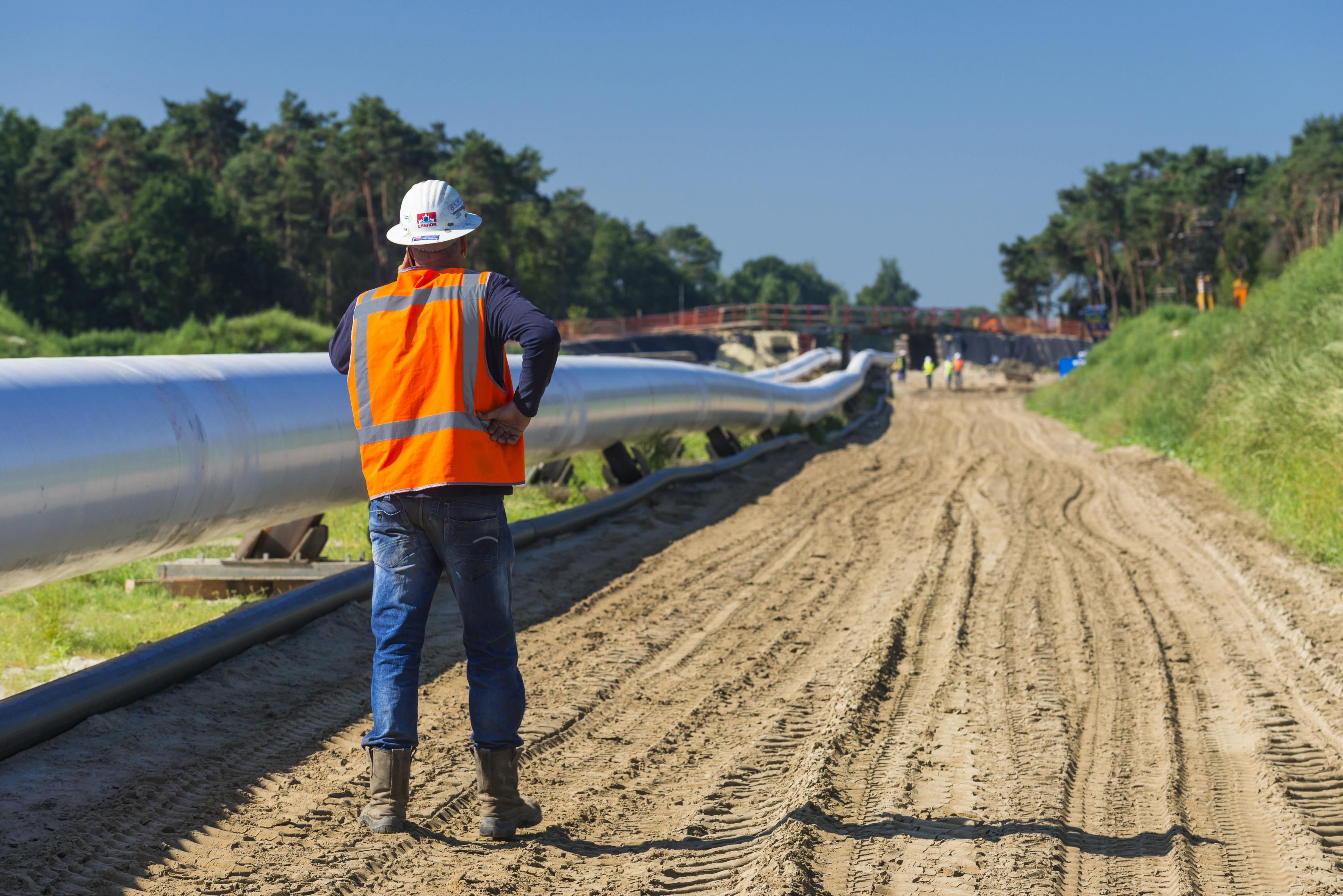 synergrid man aan laadpaal